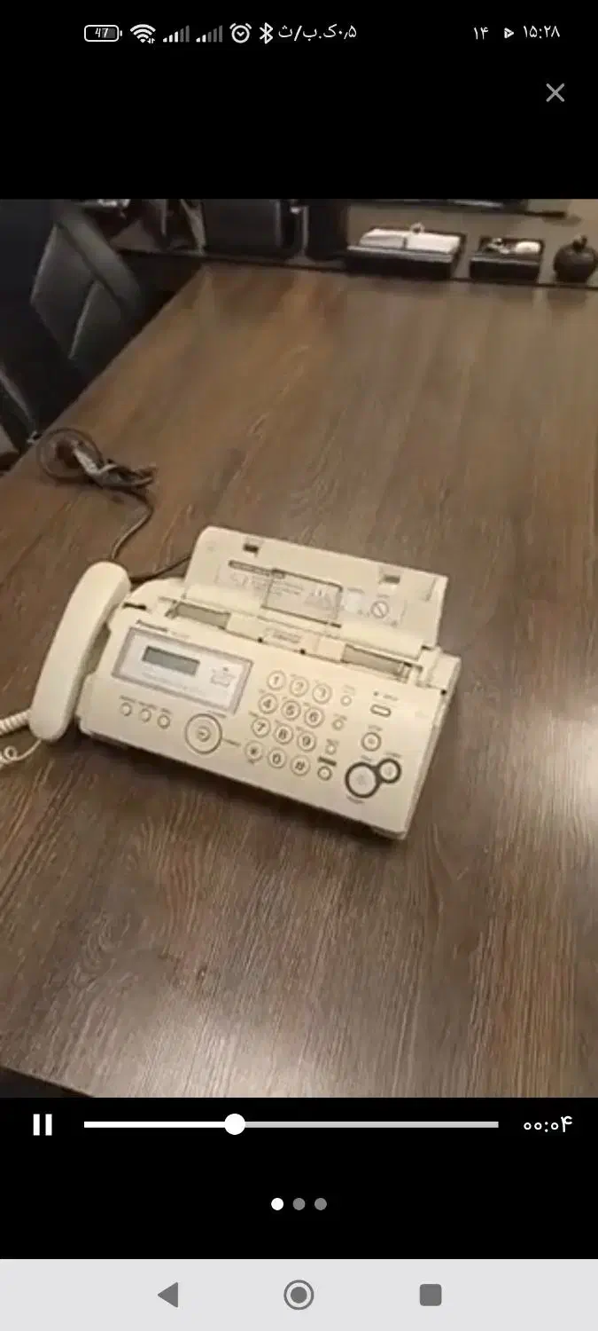 فاکس پاناسونیک مدل 218اورجینال مالزی|پرینتر، اسکنر، کپی، فکس|شیراز, شهرک بهشتی|دیوار