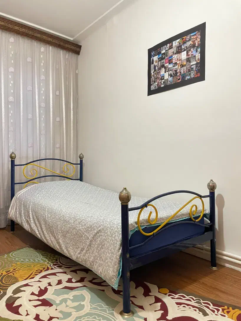 تخت خواب تک نفره به همراه تشک طبی|تخت و سرویس خواب|رشت, شهرک قدس|دیوار