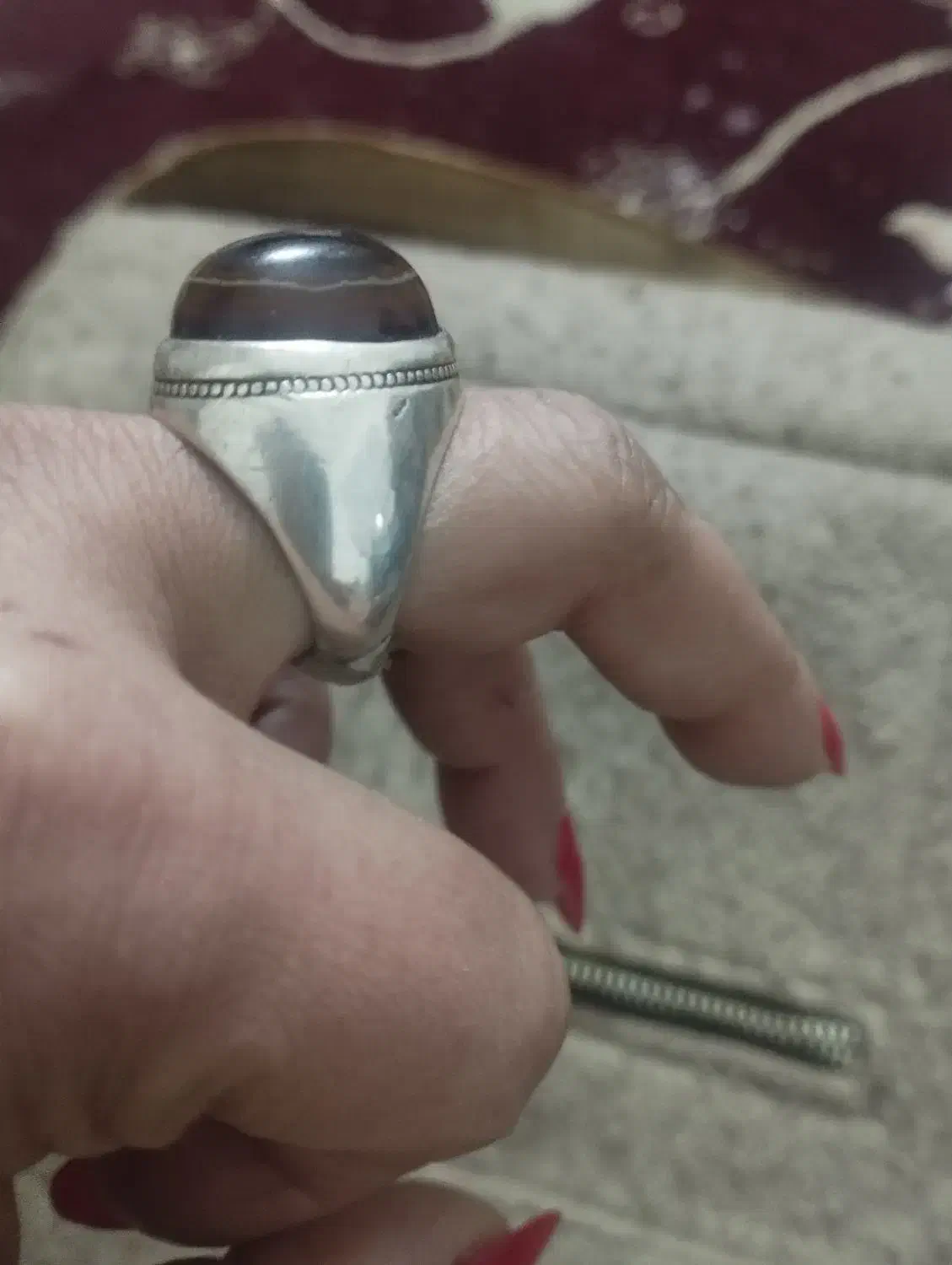 انگشتر عقیق|جواهرات|دماوند, گیلاوند|دیوار