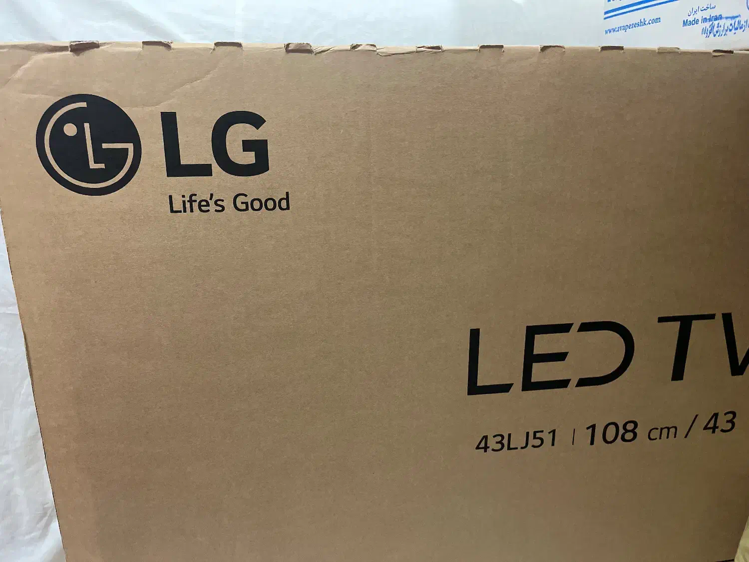 تلویزیون۴۳ اینچ LG نو مدل 43LJ510V|تلویزیون و پروژکتور|شیراز, زرگری|دیوار