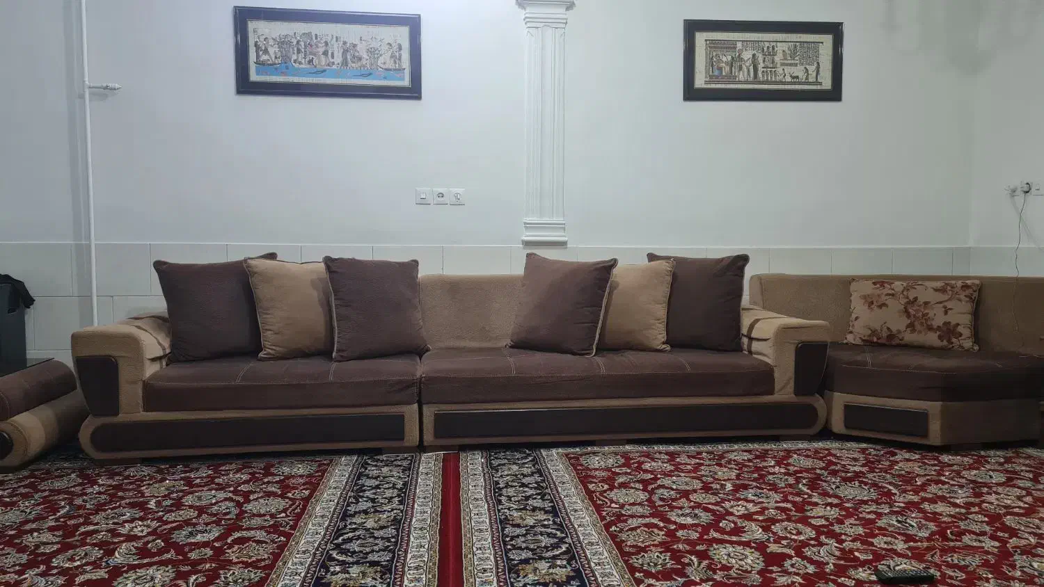 مبلمان ۹ نفره به همراه میز|مبلمان خانگی و میز عسلی|سبزوار, شهدا|دیوار