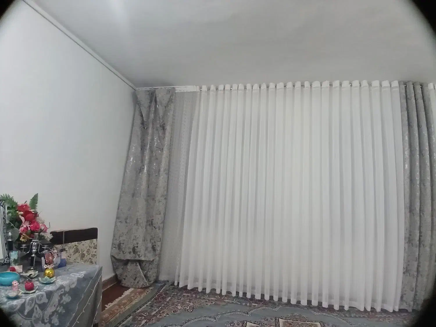 پرده دوزی|پرده، رانر، رومیزی|فیروزه, |دیوار