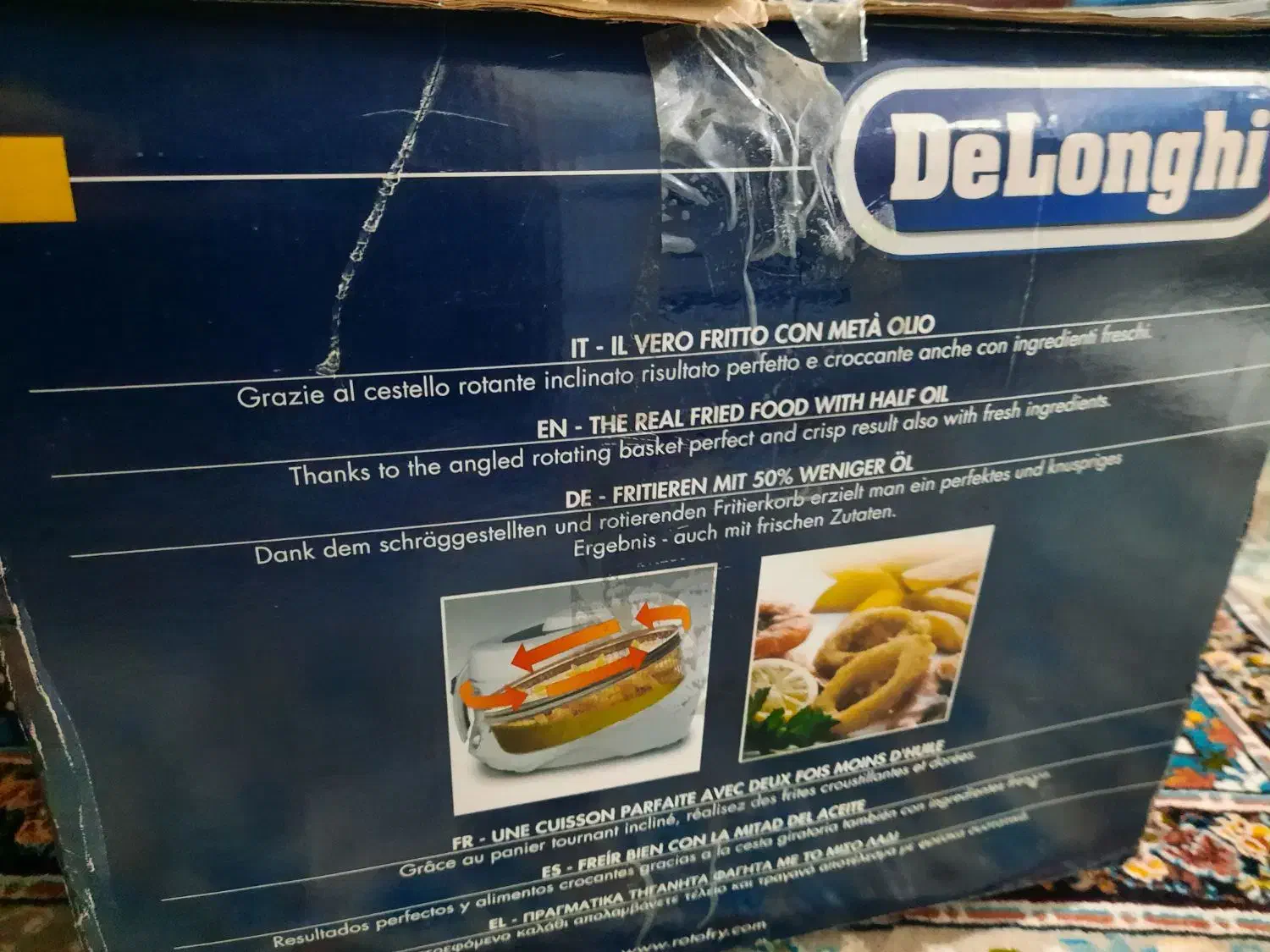 سرخ کن با روغن ،،دلونگی فوری|اجاق گاز و لوازم برقی پخت‌وپز|بابل, |دیوار