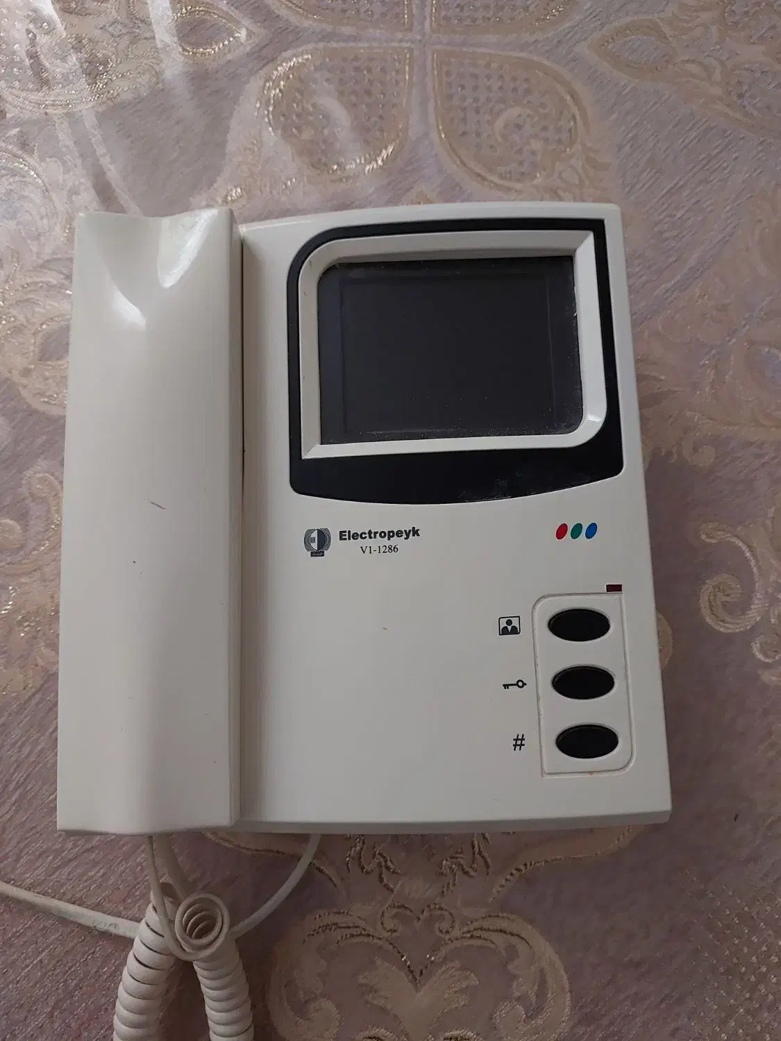 آیفون تصویری مارک تکنوپیک|دوربین مداربسته|قم, نیروگاه|دیوار