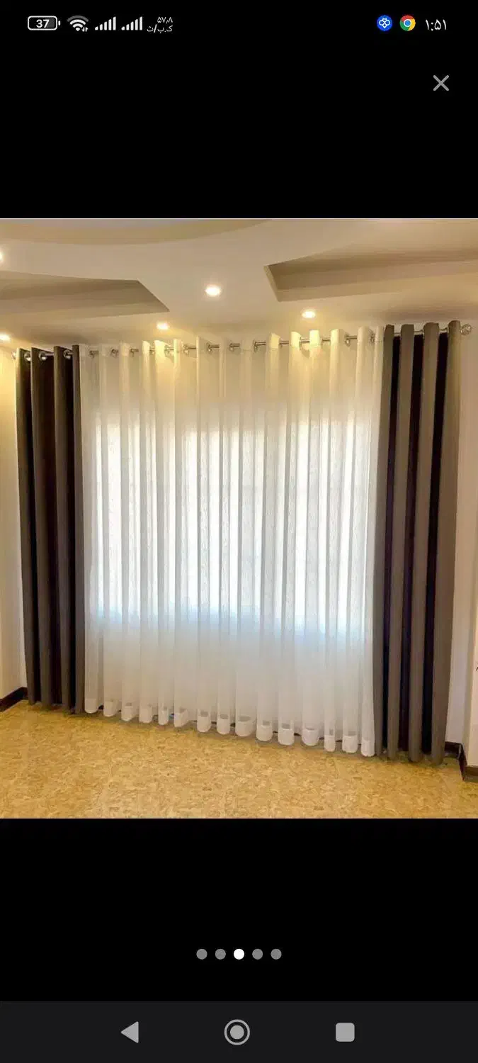 سفارش پرده چوب صفرتاصد همین الان یه روزه نصب|پرده، رانر، رومیزی|مشهد, امیریه|دیوار