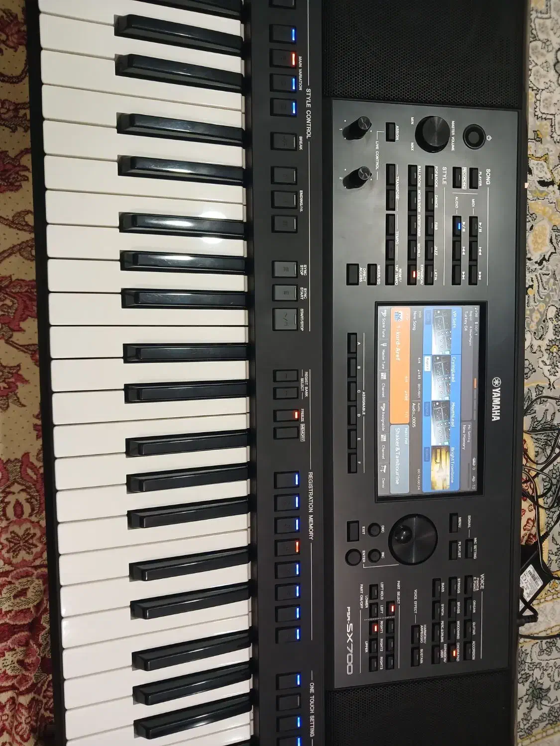 ارگ یاماها SX 700  کارتون باز واقعی|پیانو، کیبورد، آکاردئون|بجنورد, |دیوار