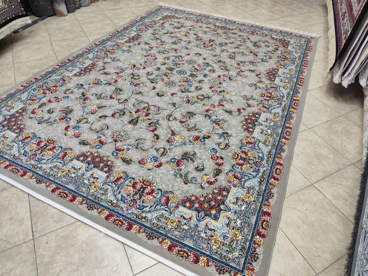 2تخته فرش 9متری 700شانه کارکرده در حد نو|فرش|زنجان, |دیوار