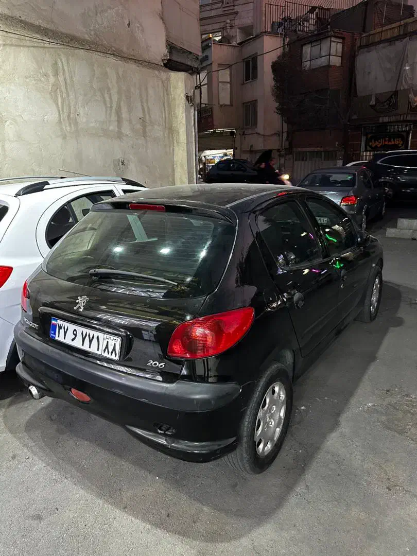 ۲۰۶ تیپ ۲ مدل ۱۳۹۱ نقد اقساط معاوضه|خودرو سواری و وانت|تهران, جیحون|دیوار