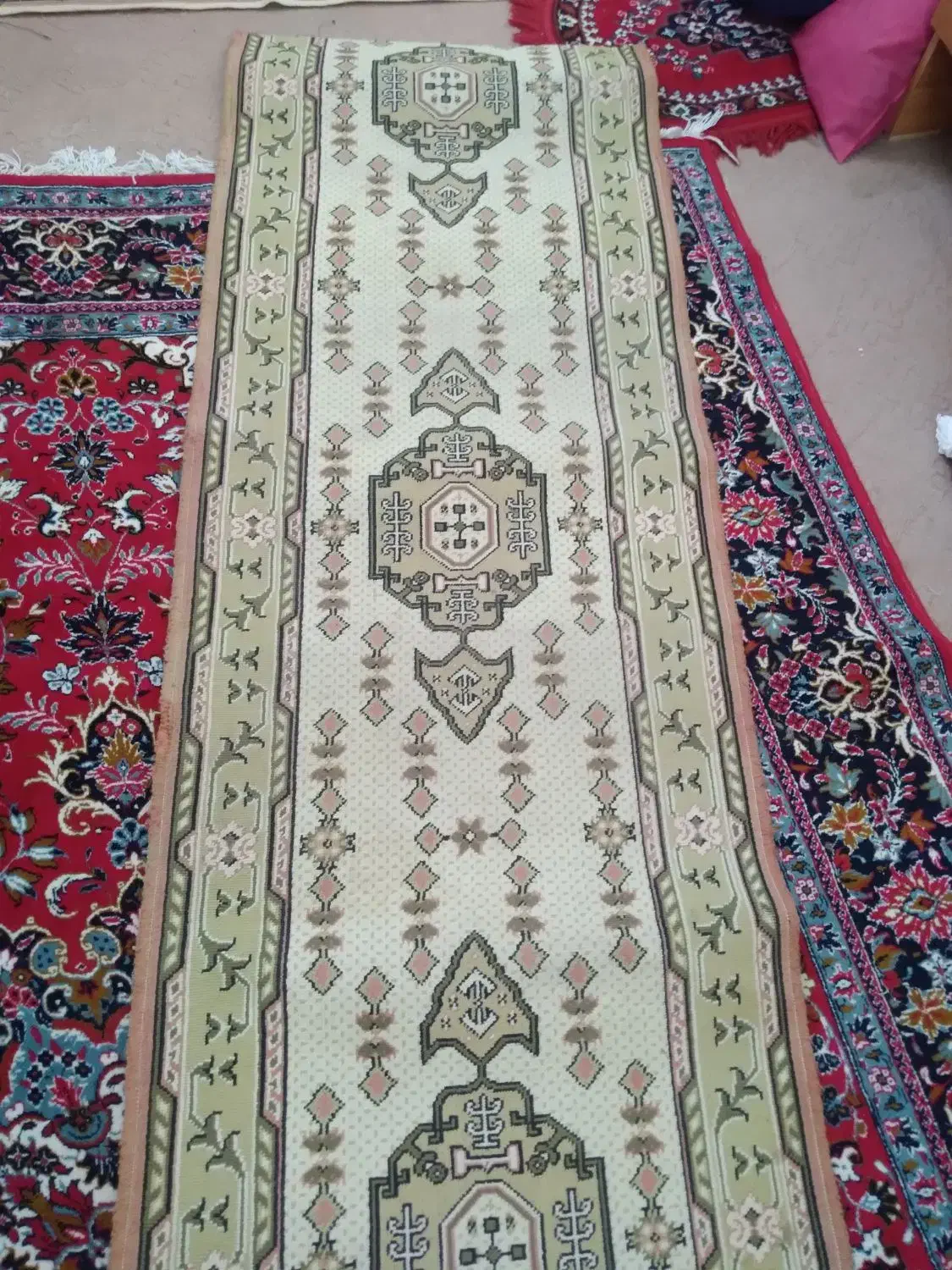 کناره|فرش|اصفهان, احمدآباد|دیوار