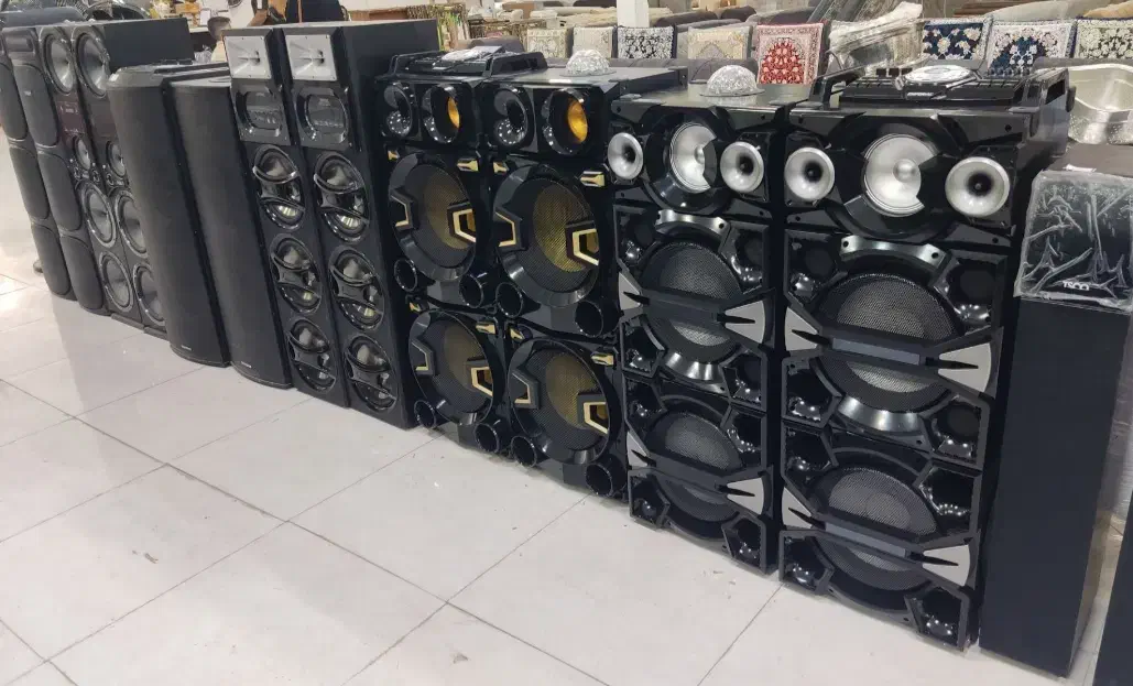 اسپیکر های|سیستم صوتی خانگی|بیرجند, |دیوار