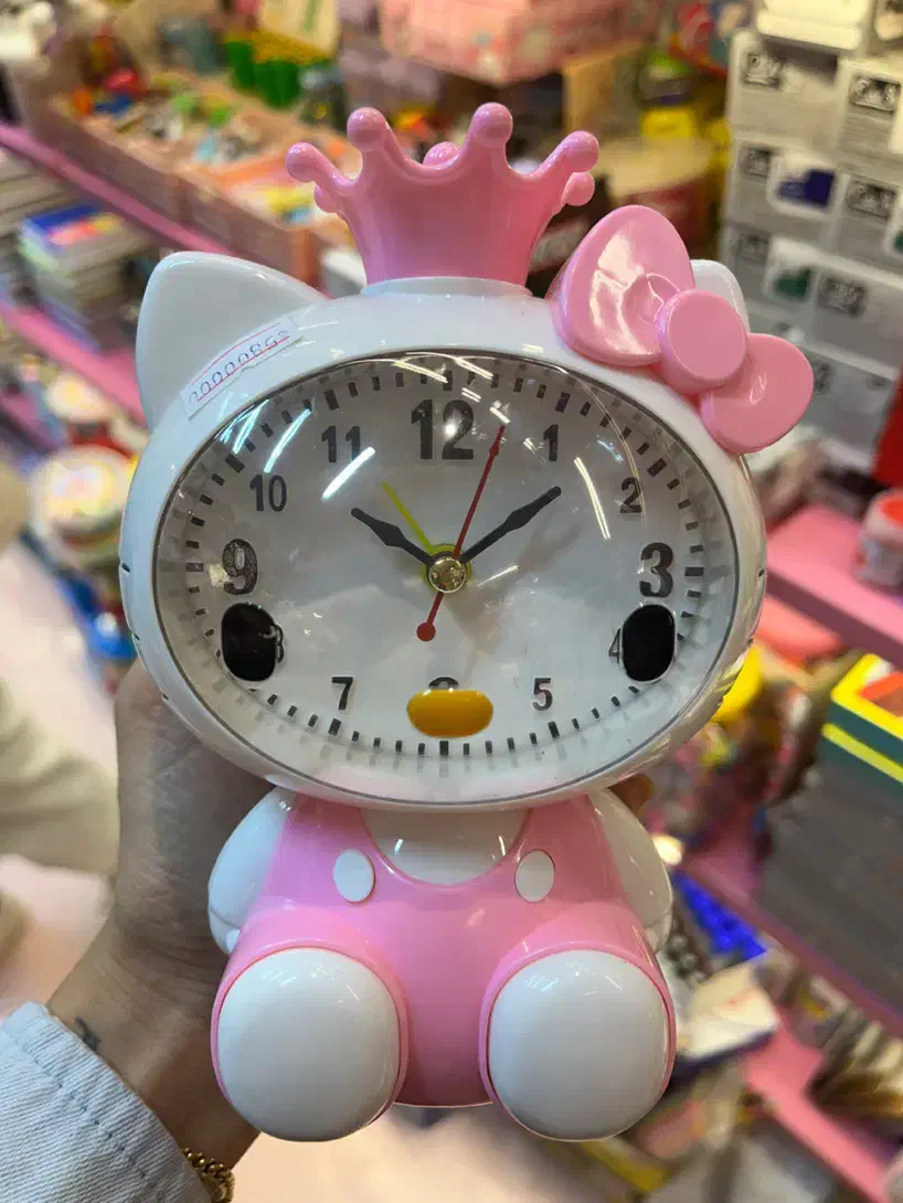 ساعت زنگدار ساعت کیتی ساعت لبوبو کرومی ملودی|ساعت دیواری و تزئینی|مشهد, آزادشهر|دیوار