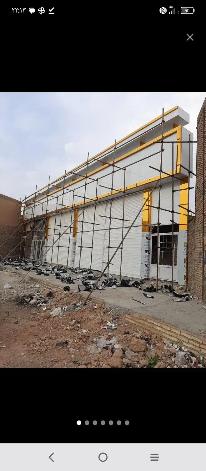 نمای کامپوزیت ،چلنیوم،سکوریت ، کرکره برقی ، فرم لس|خدمات پیشه و مهارت|اهواز, زندوکیلی|دیوار