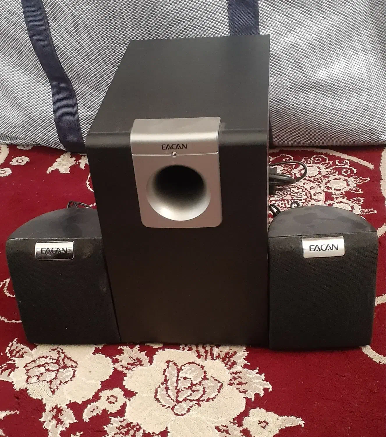 اسپیکر کامپیوتر EACAN بلوتوث دار در حد نو|قطعات و لوازم جانبی رایانه|شیراز, شیخ علی چوپان|دیوار