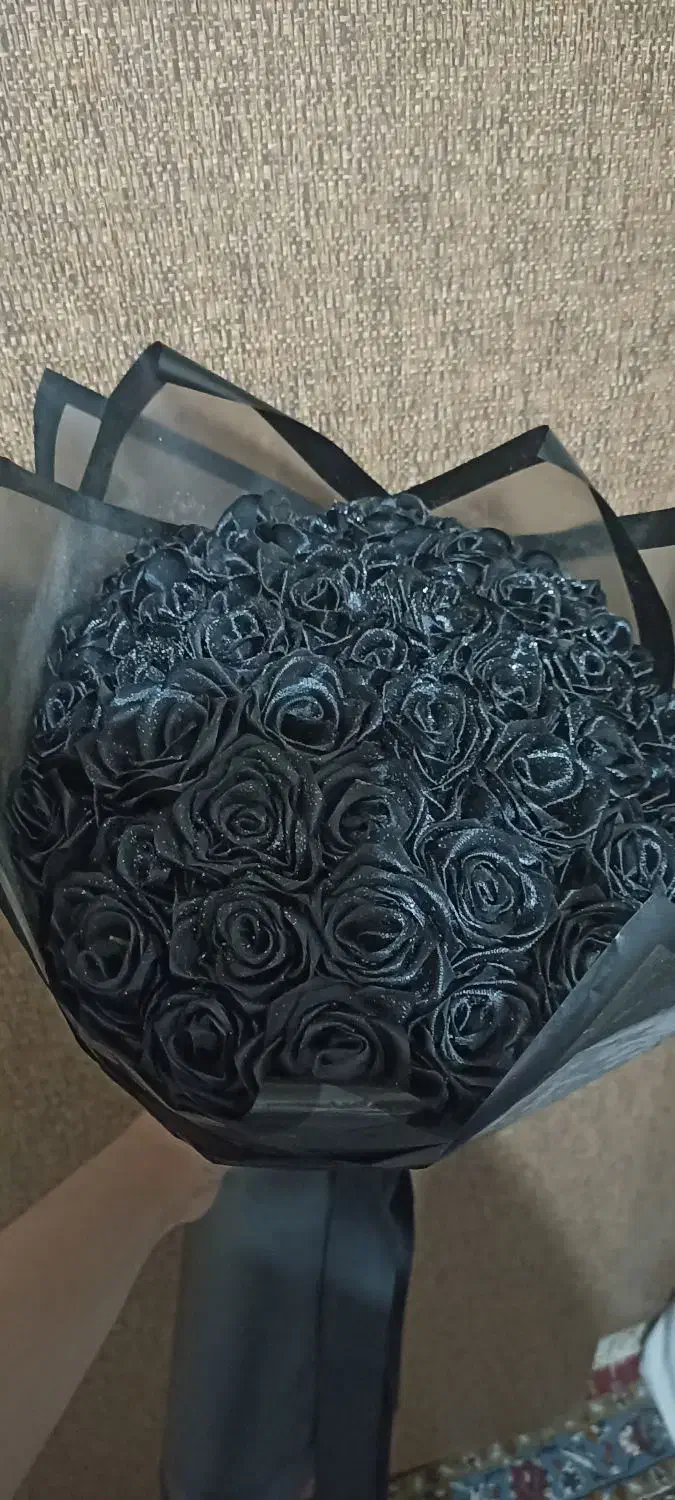 دست گل ربانی بالای 45شاخه|گل مصنوعی|شیراز, سینما سعدی|دیوار