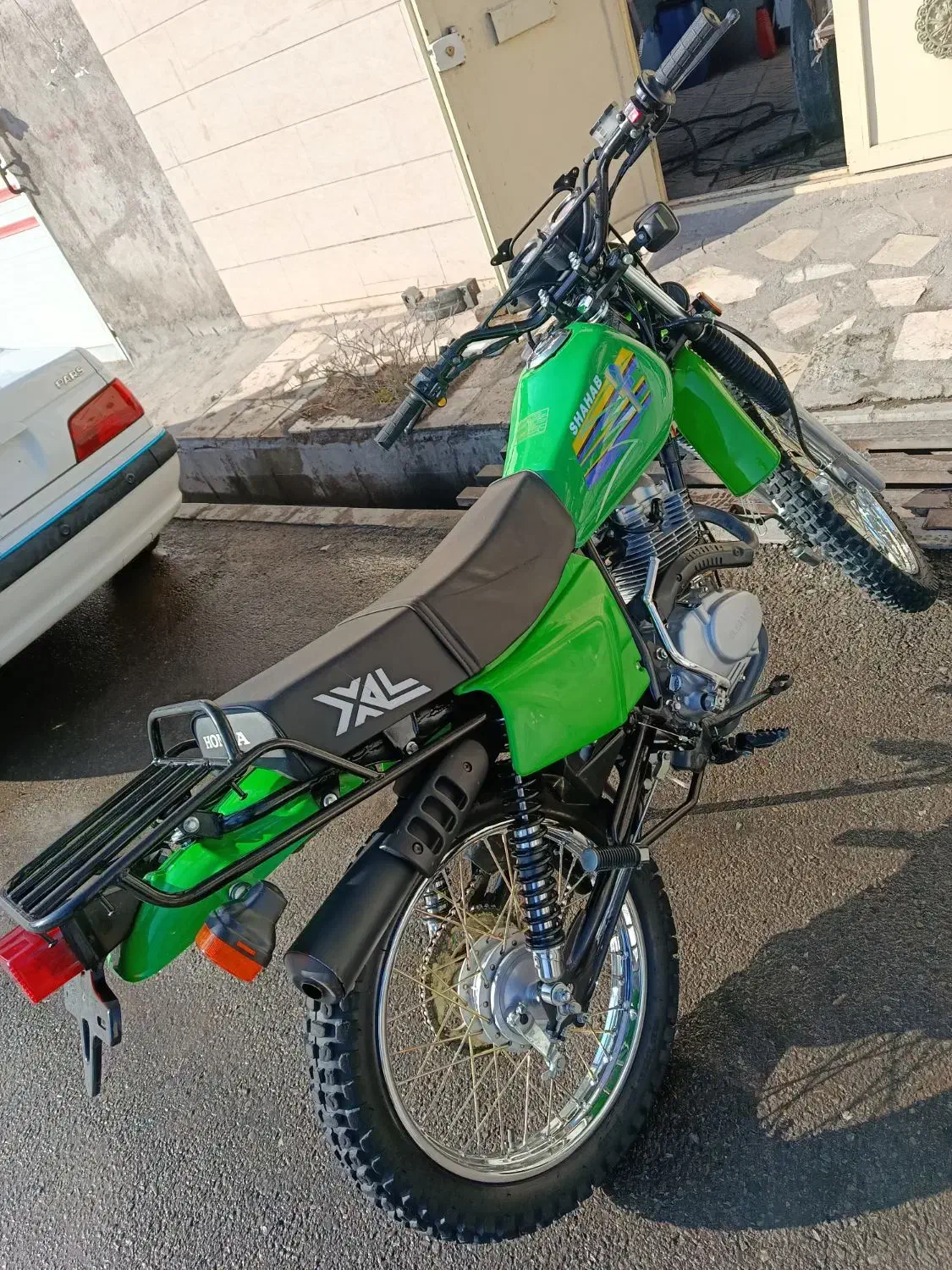 تریل موتور کلکسیونی|موتورسیکلت|میانه, |دیوار