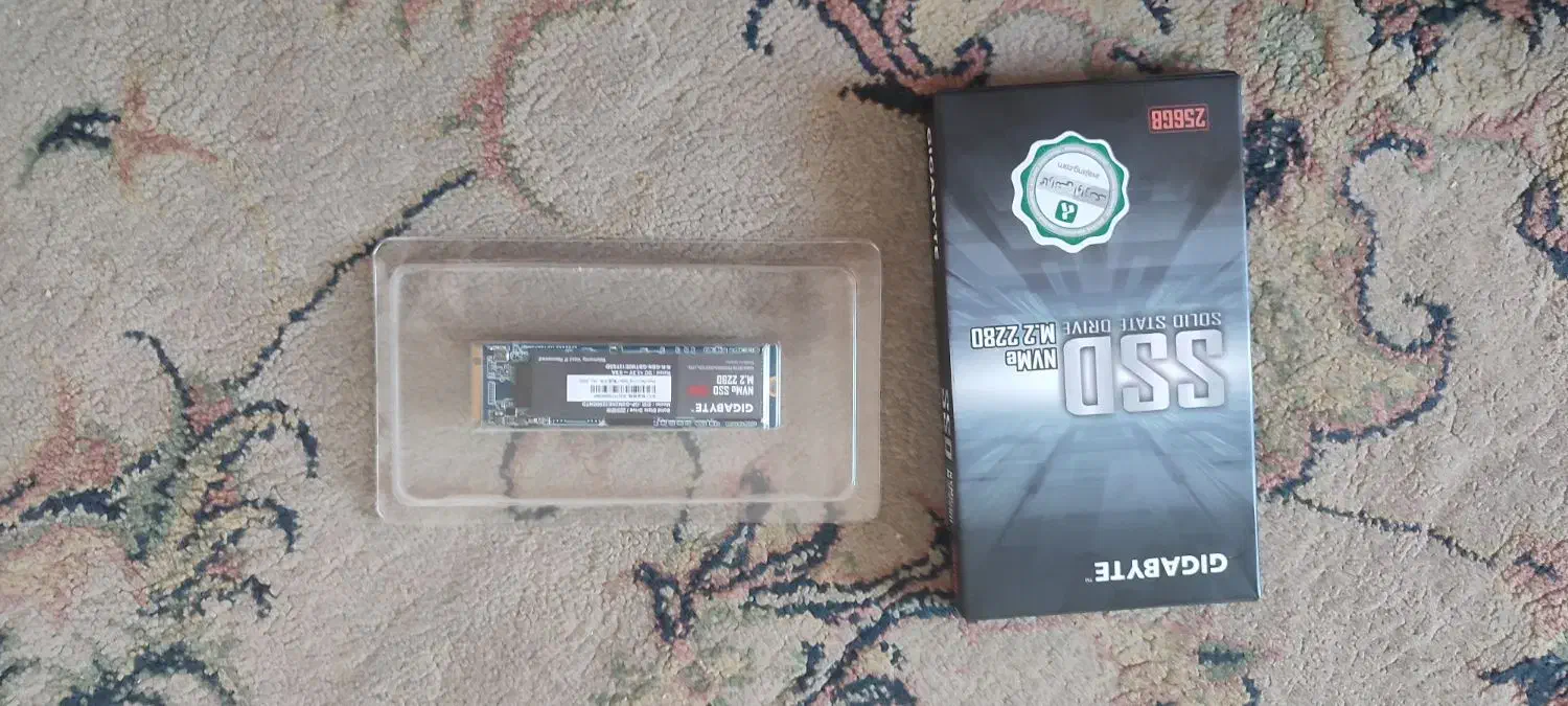 SSD M.2 256g برند gigabyte|قطعات و لوازم جانبی رایانه|زنجان, |دیوار