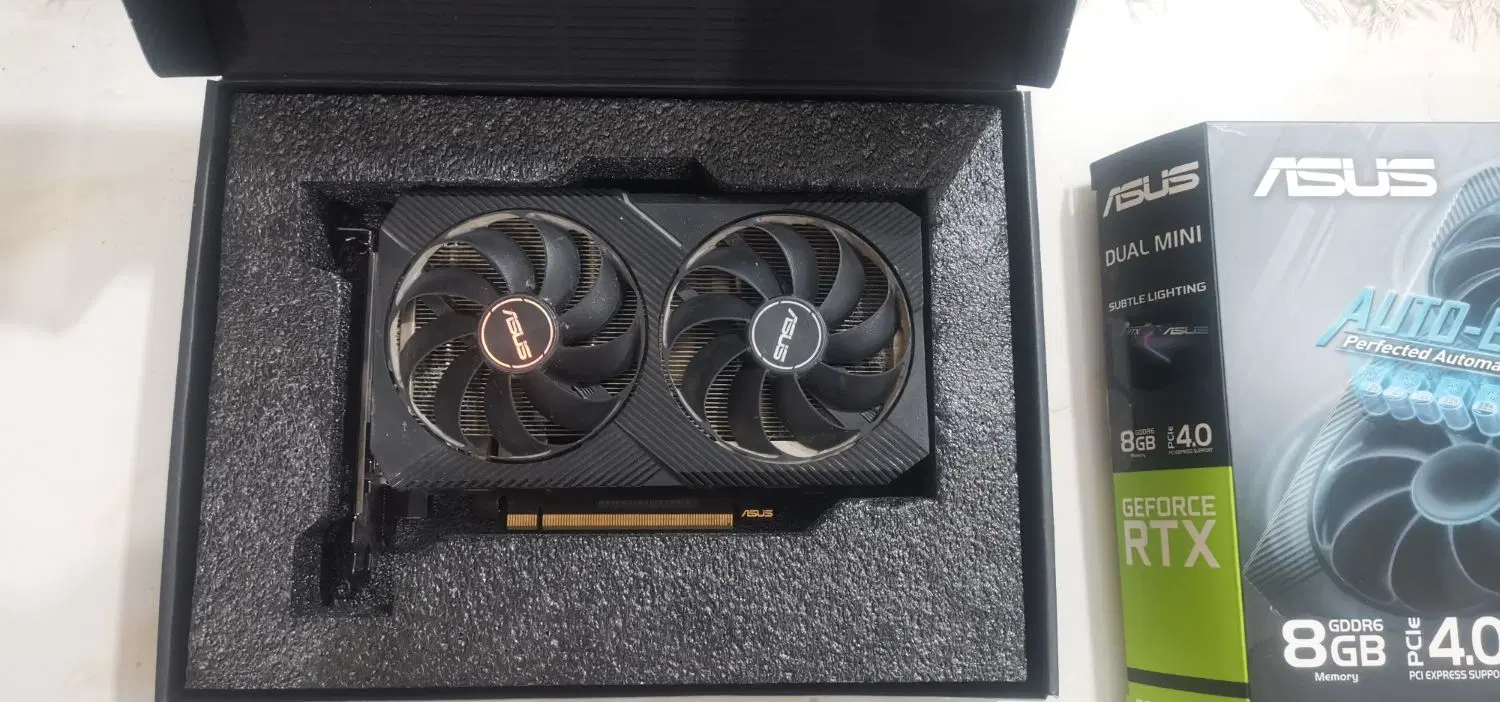گرافیک Asus RTX3060 ti 8G|قطعات و لوازم جانبی رایانه|پردیس, فاز ۸|دیوار