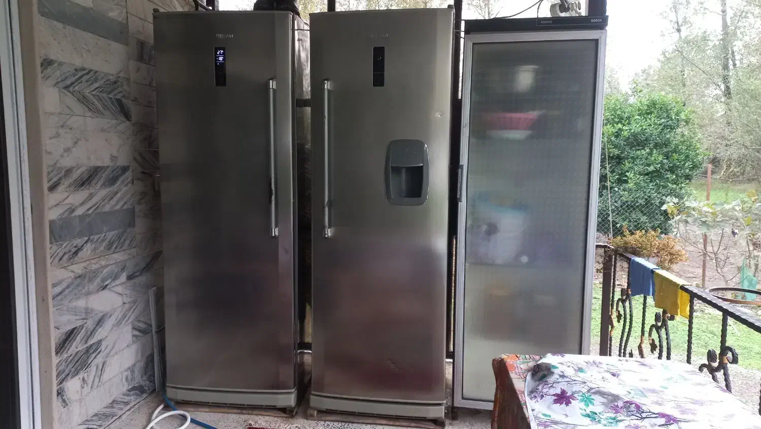 یخچال و فیریزر دو قلوی نیکسان و یخچال معمولی|یخچال و فریزر|رضوانشهر, |دیوار