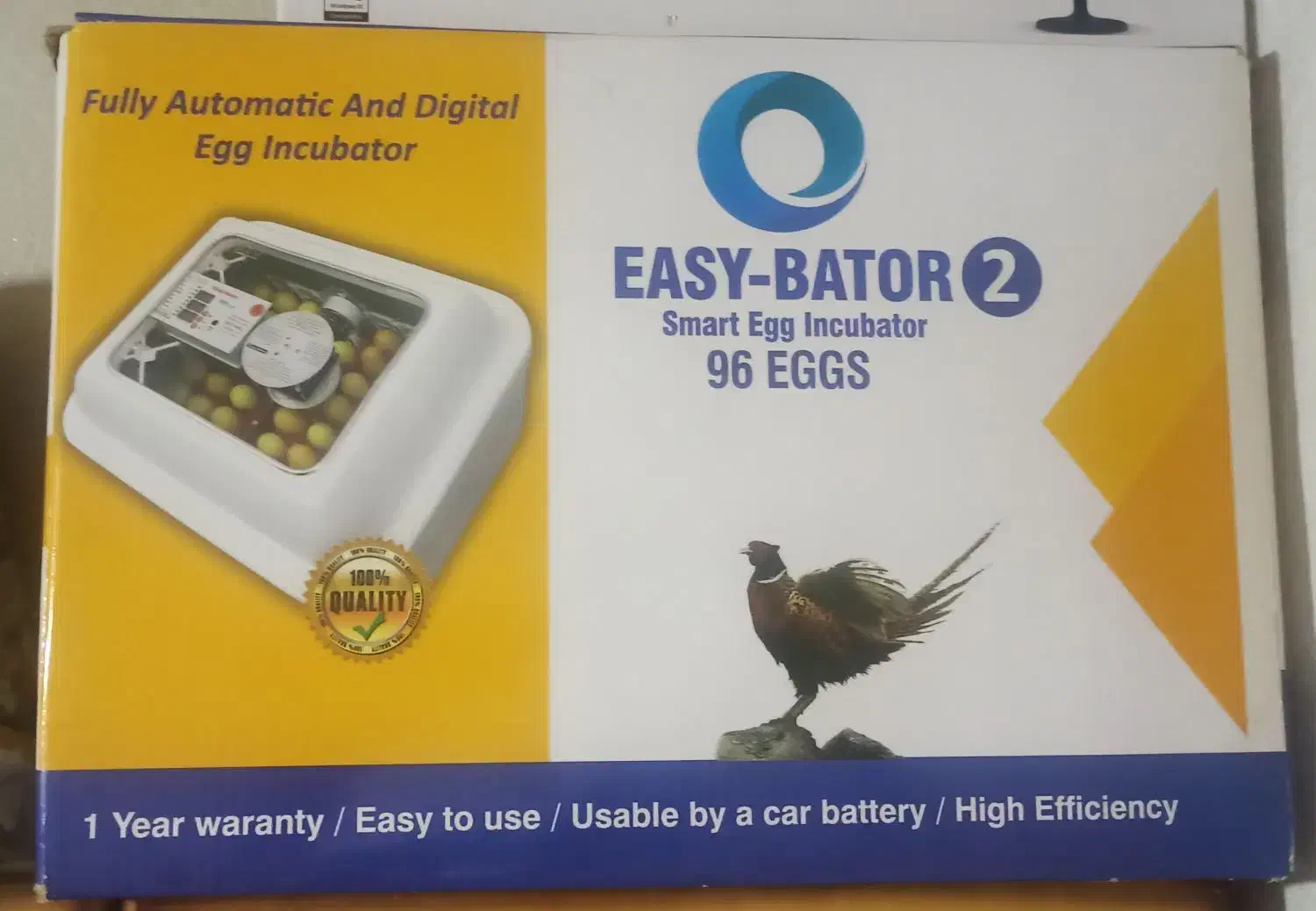 دستگاه جوجه کشی ایزی باتور۲|ماشین‌آلات صنعتی|اسلام‌‌آباد غرب, |دیوار