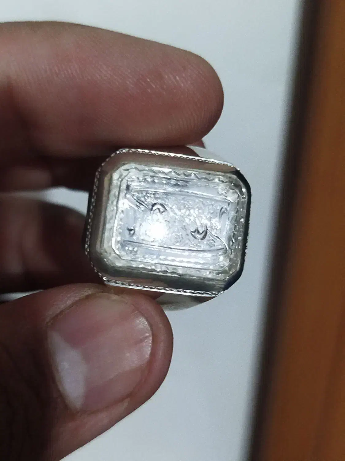 انگشتر در نجف نفیس با خط چپ یا علی...|جواهرات|خرمآباد, |دیوار