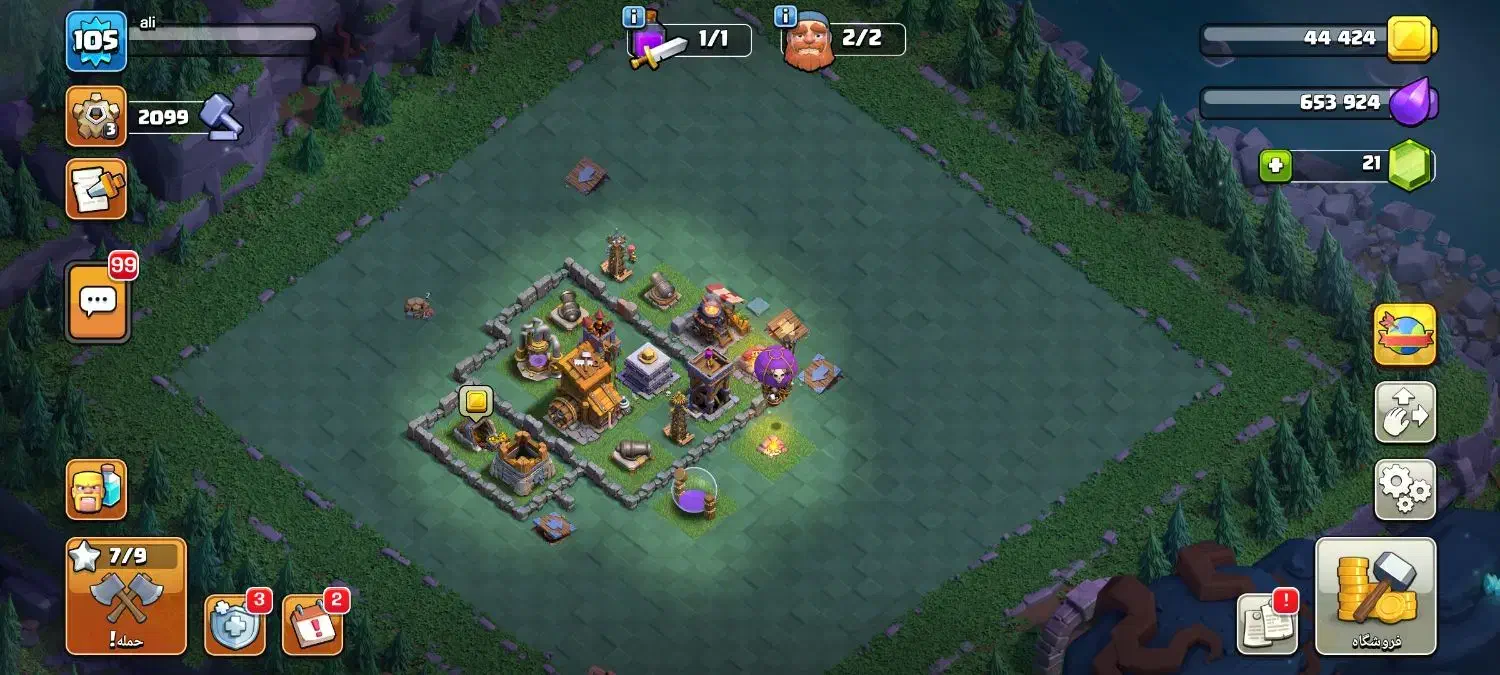 اکانت کلش|کنسول، بازی ویدئویی و آنلاین|شیراز, شهرک سعدی|دیوار