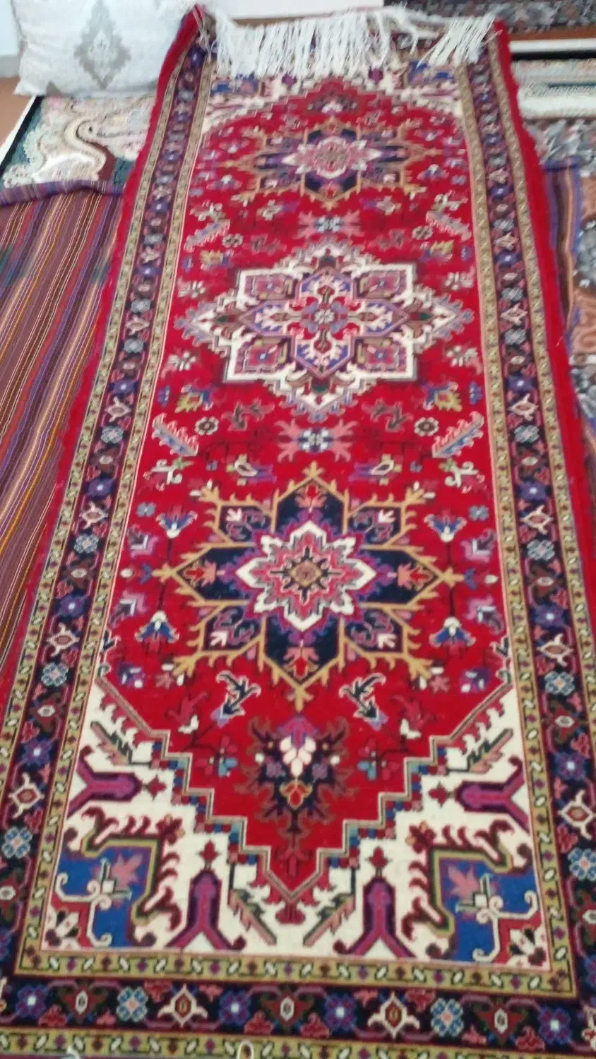 کناره هریس تاجری|فرش|باسمنج, |دیوار