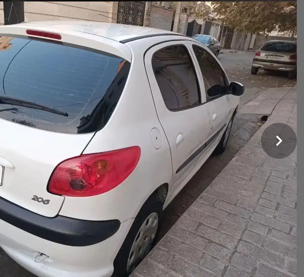 206 مدل ۹۵ دور رنگ|خودرو سواری و وانت|شیراز, قالیشویی|دیوار