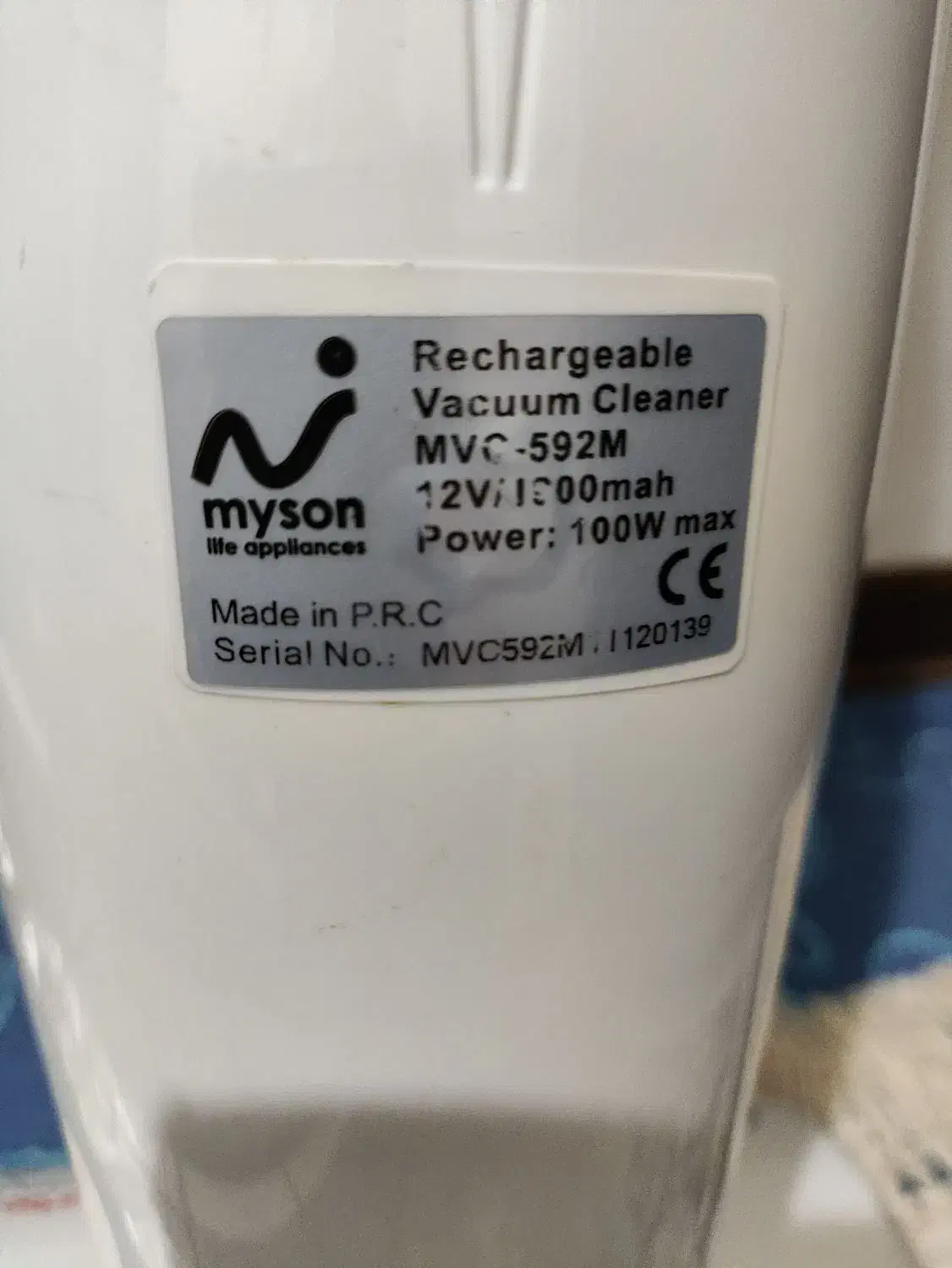 جارو شارژی myson|جاروبرقی، جارو شارژی، بخارشو|تهران, آرژانتین|دیوار