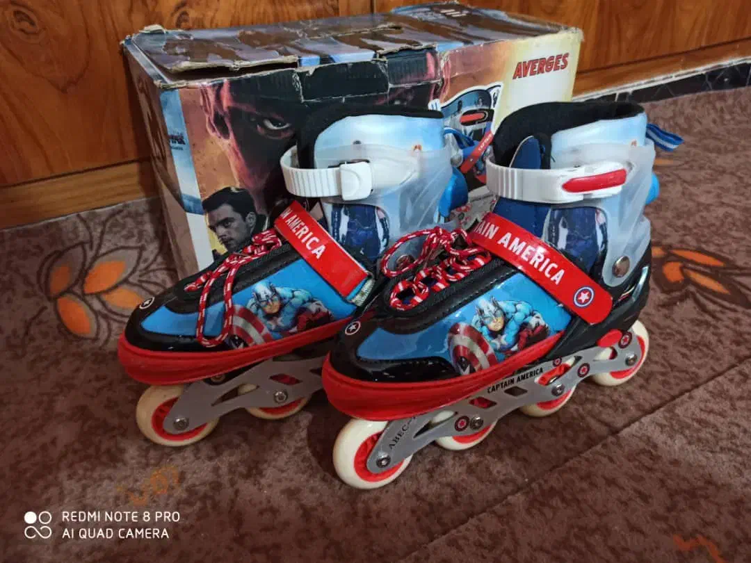 کفش اسکیت طرح کاپیتان آمریکا|اسباببازی بچه|مسجد سلیمان, |دیوار