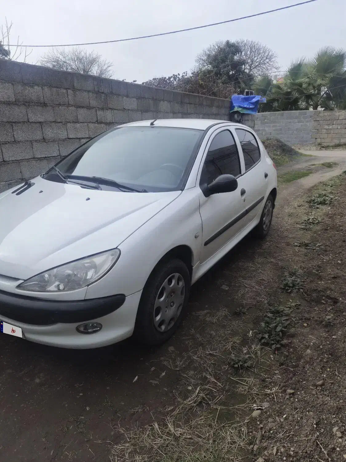 ۲۰۶تیپ ۲ بدون رنگ سالم|خودرو سواری و وانت|لاهیجان, کوی خزر|دیوار