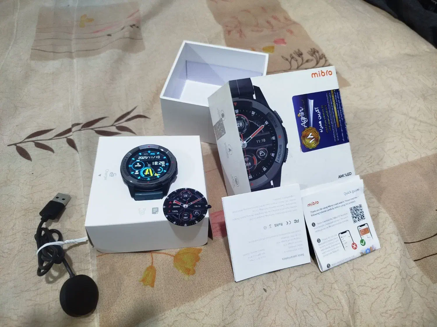 ساعت هوشمند شیائومی میبرو x1 با کلی سنسور دقیق|ساعت|نیشابور, دارایی|دیوار