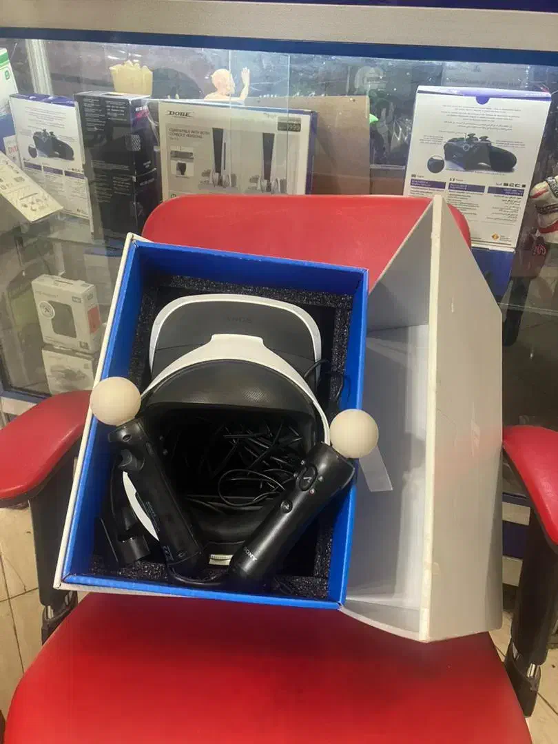 پک کامل PlayStation move vr برای ps4|کنسول، بازی ویدئویی و آنلاین|تهران, ائمه اطهار|دیوار