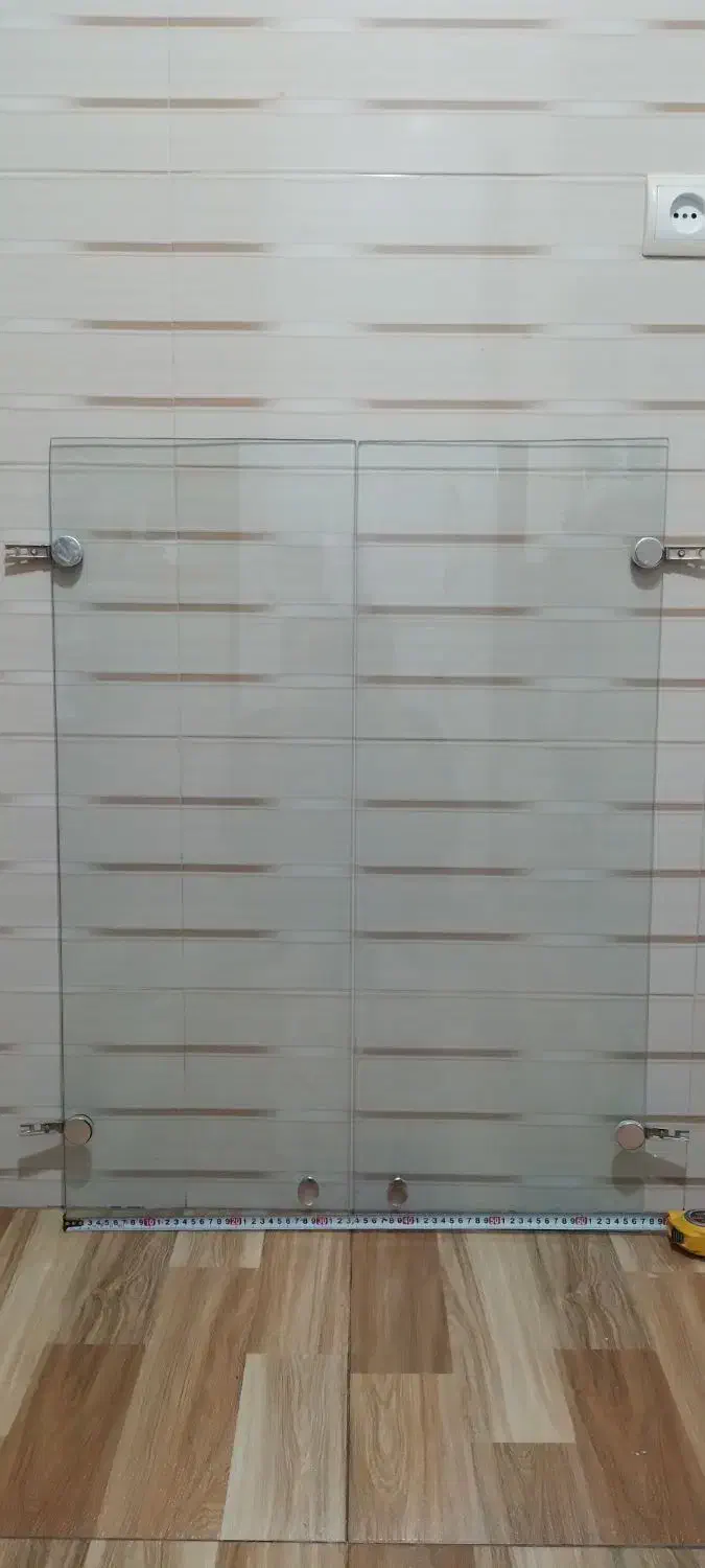 درب شیشه ای ۶میل|آینه|مراغه, |دیوار