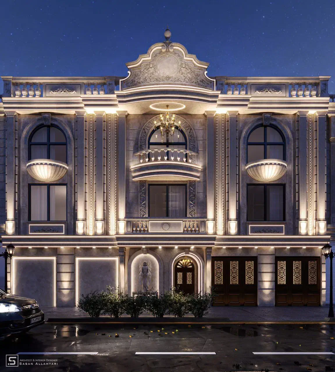 طراحی و اجرای نما حرفه ای|خدمات پیشه و مهارت|اردبیل, |دیوار