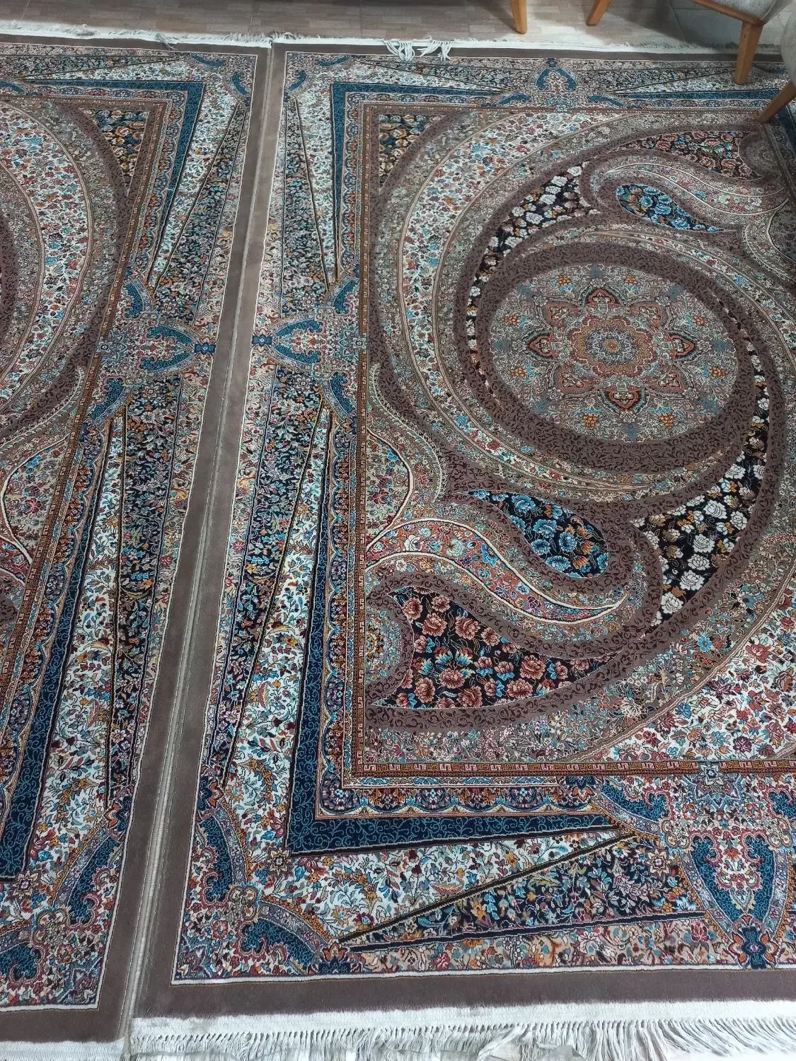 دو تخته فرش مدل کهکشانی نو|فرش|اهواز, رسالت|دیوار