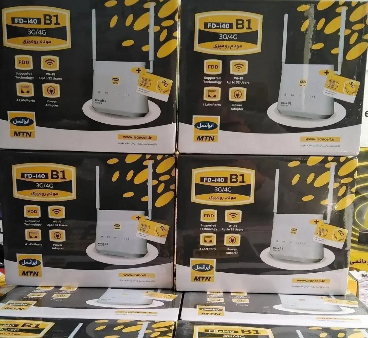 مودم سیمکارتی ایرانسل i40 B1 برای دوربین / ماینر|مودم و تجهیزات شبکه|تبریز, |دیوار