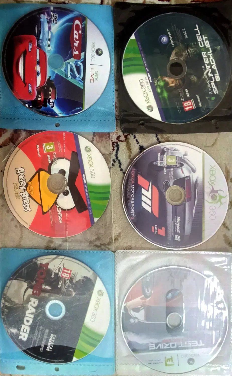 تعدادی بازی xbox 360|کنسول، بازی ویدئویی و آنلاین|تهران, بیسیم|دیوار