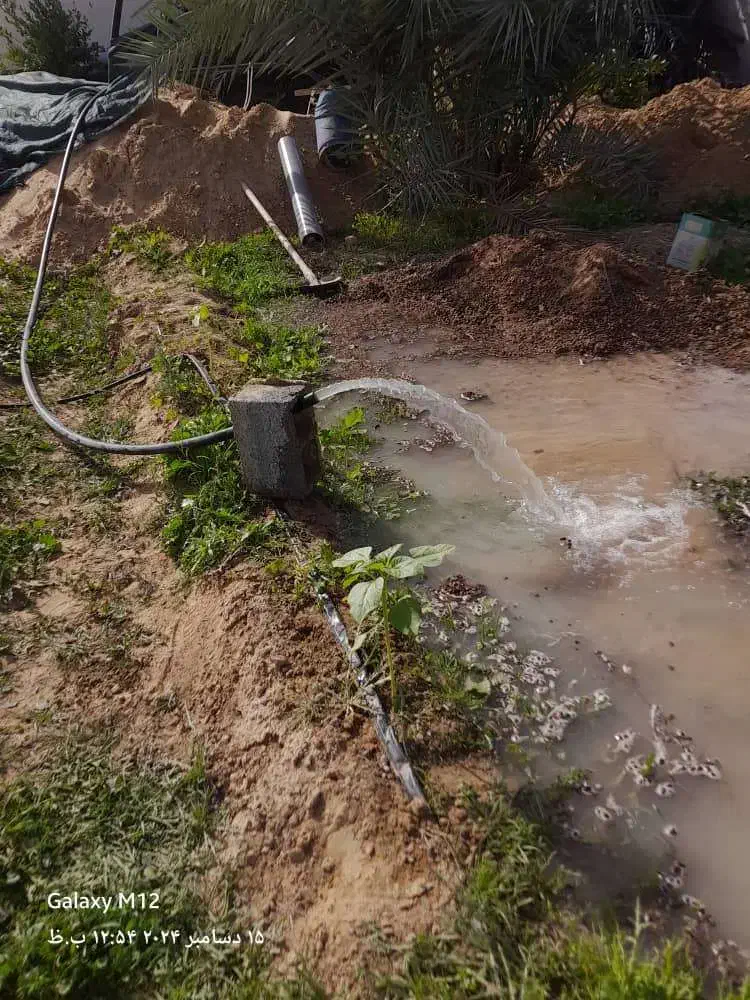 حفاری چاه به وسیله لوله زدن|خدمات باغبانی و درختکاری|بوشهر, |دیوار