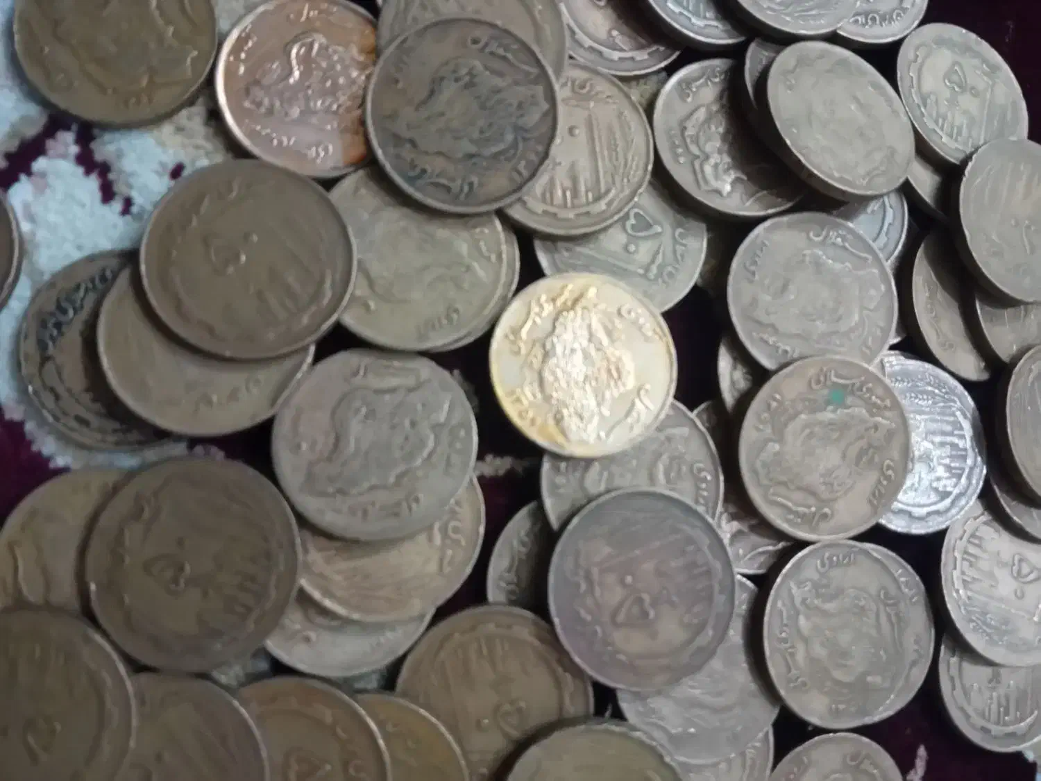 سکه ۵۰ ریالی مسی جمهوری اسلامی|کلکسیون سکه، تمبر، اسکناس|ملایر, |دیوار