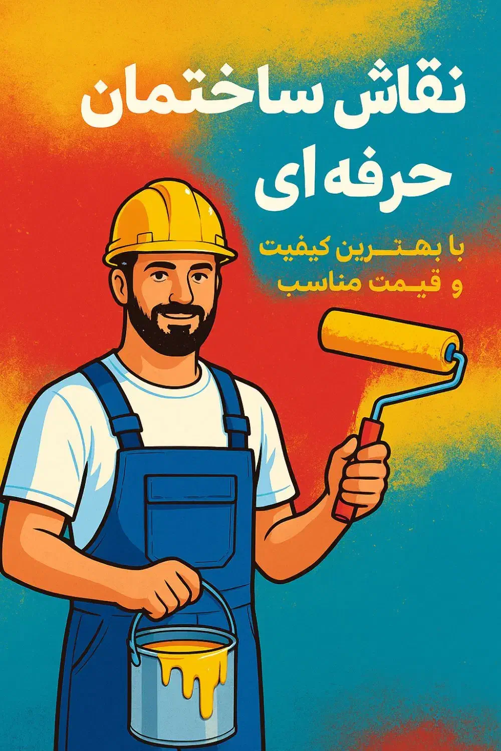 رنگ آمیزی ساختمان، نقاشی ساختمان|خدمات پیشه و مهارت|بوشهر, |دیوار