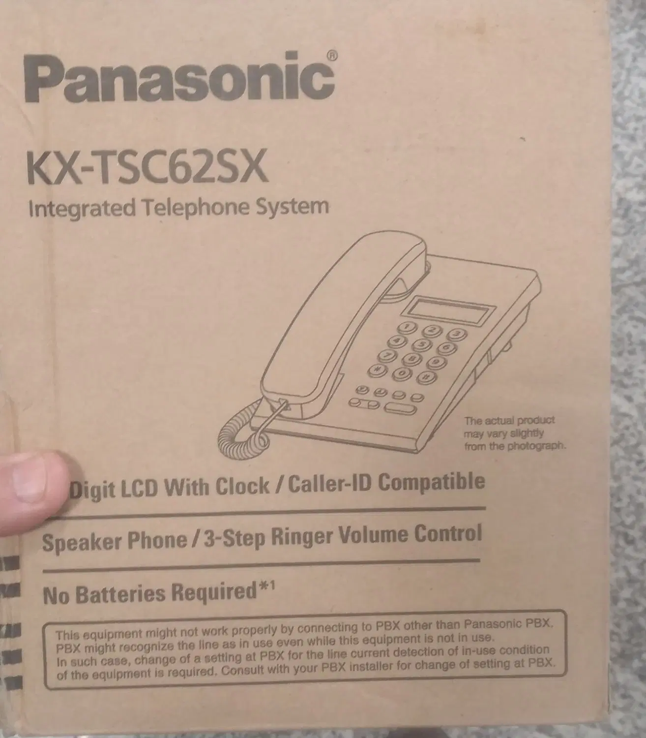 تلفن رومیزی پاناسونیک مدل-Ks-tsc62sx|تلفن رومیزی|تهران, فلاح|دیوار