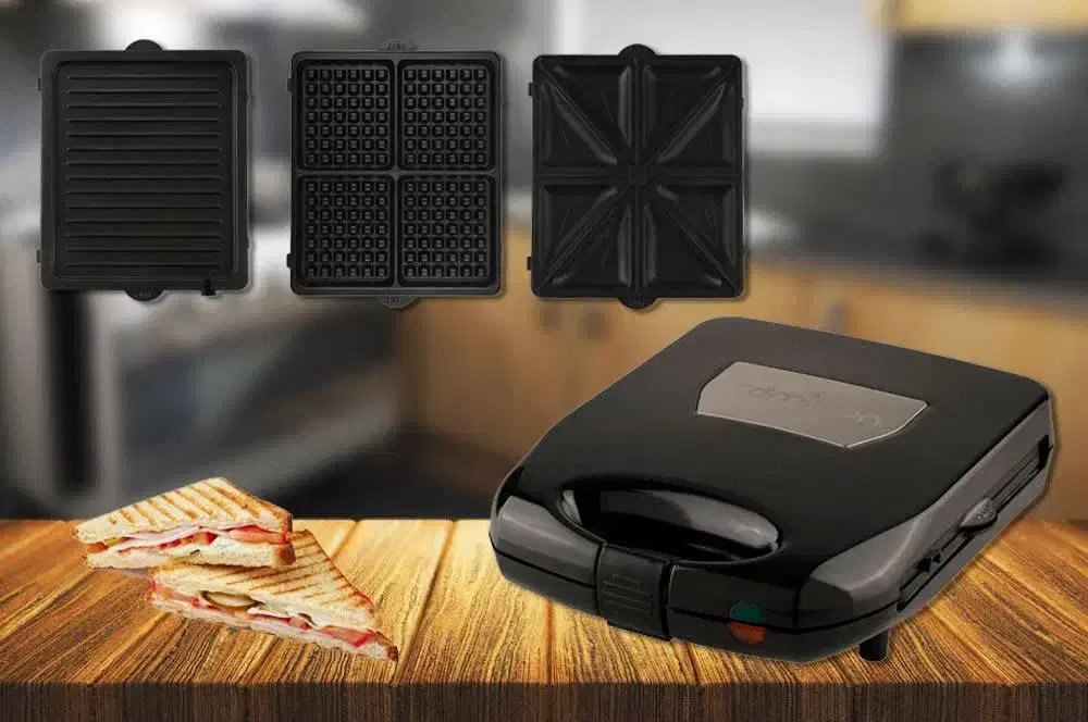 ساندویچ ساز سه صفحه|اجاق گاز و لوازم برقی پختوپز|قم, لسانی|دیوار