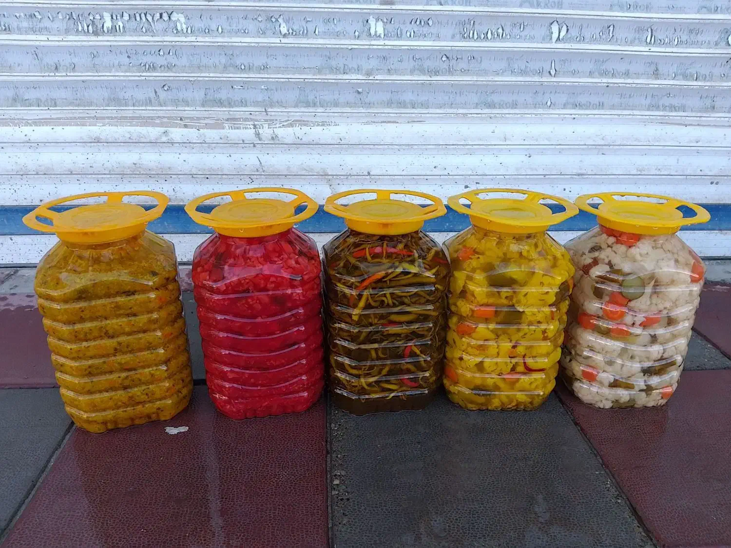 انواع ترشی خانگی|خوردنی و آشامیدنی|رباطکریم, رباطکریم|دیوار