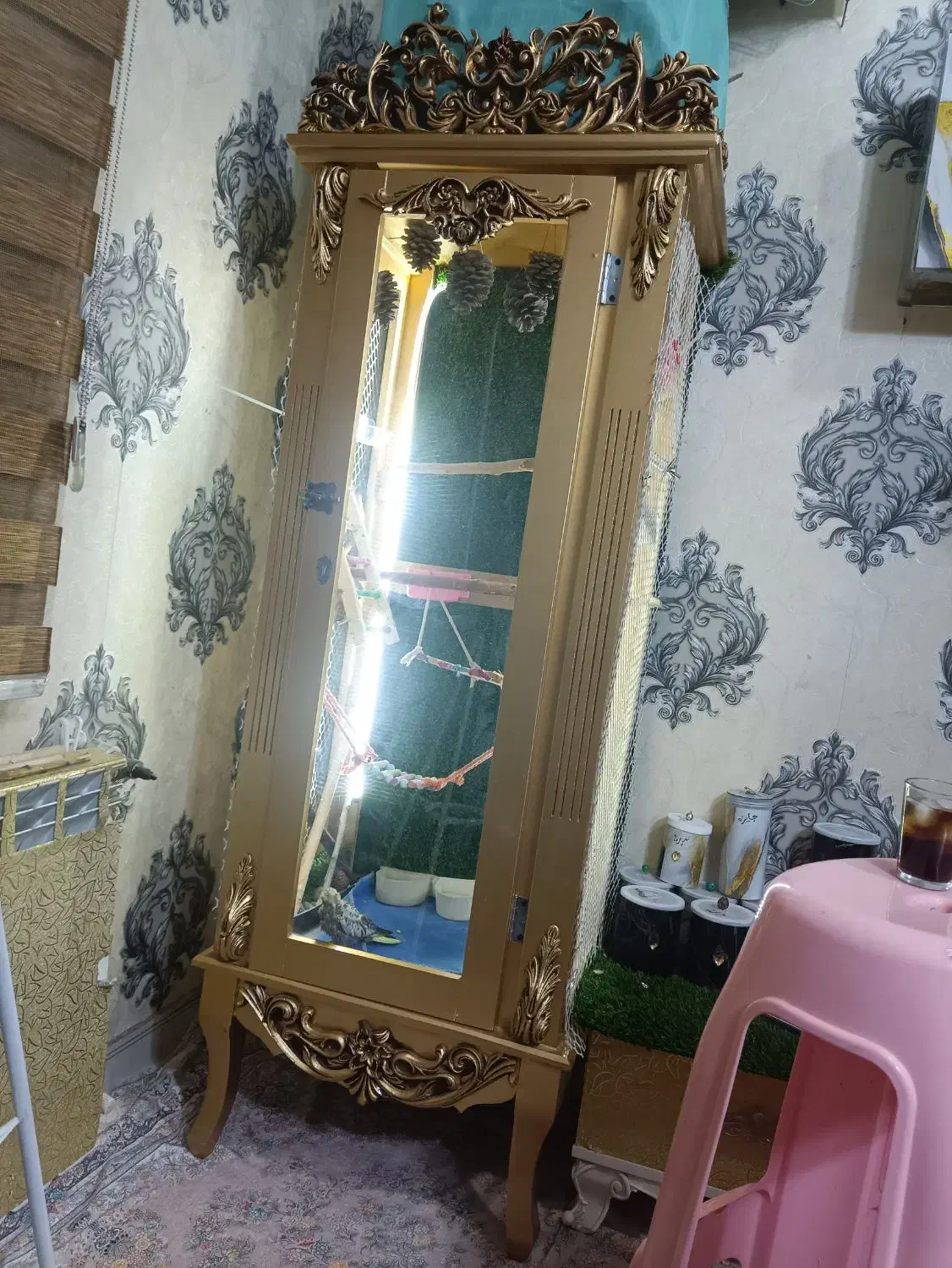 قفس چوبی بزرگ|لوازم جانبی حیوانات|اسلامشهر, شهرک سعیدیه|دیوار