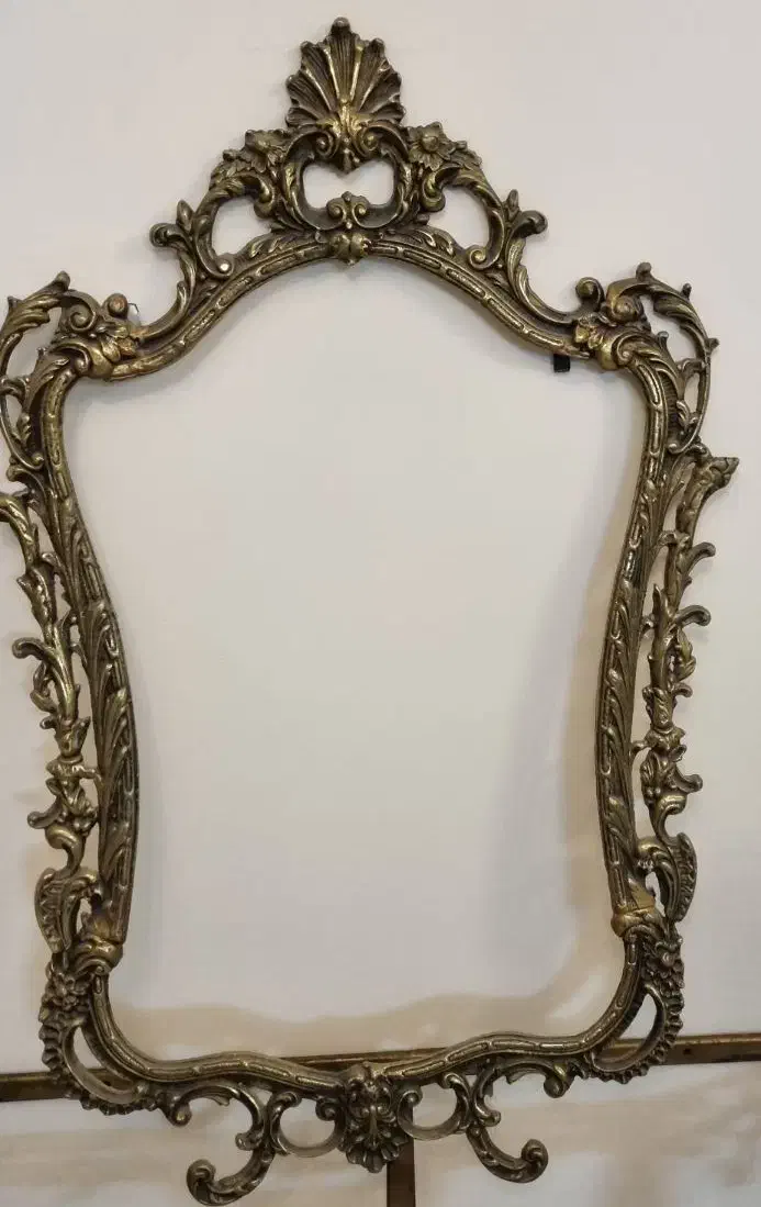 آیینه کنسول برنز قدیمی|بوفه، ویترین، کنسول|اصفهان, جلفا|دیوار