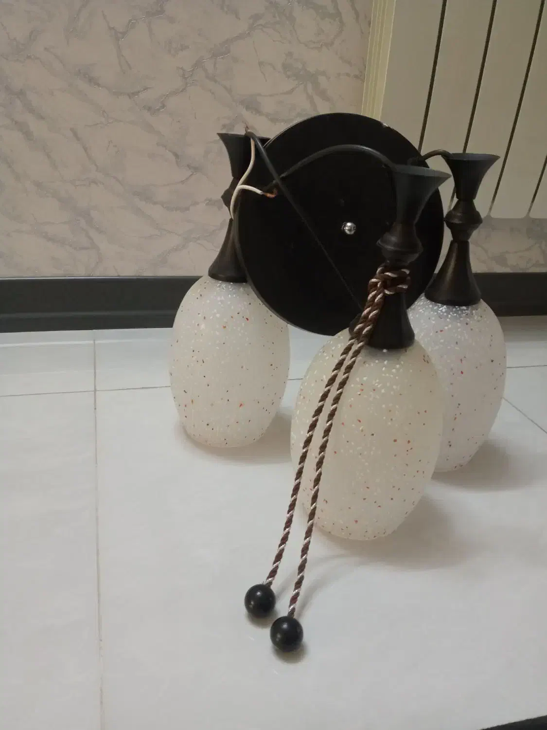 لوستر|لوستر و چراغ آویز|اراک, |دیوار