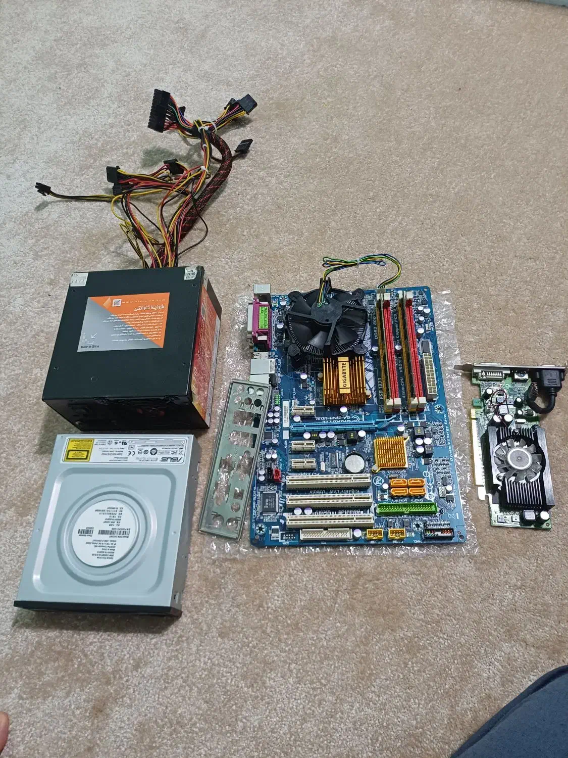 قطعات کامپیوتر ddr2|قطعات و لوازم جانبی رایانه|تهران, هلال احمر|دیوار