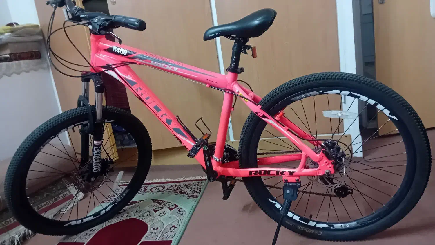 دوچرخه دنده‌ای‌ بسیار تمیز|دوچرخه، اسکیت، اسکوتر|کاشان, کارگر|دیوار