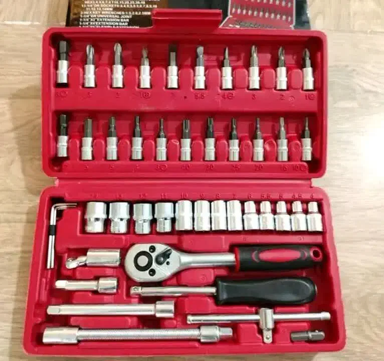 آچار بکس ۴۶ پارچه کاملا آکبند فروش در زنجان|ابزارآلات|اردبیل, |دیوار