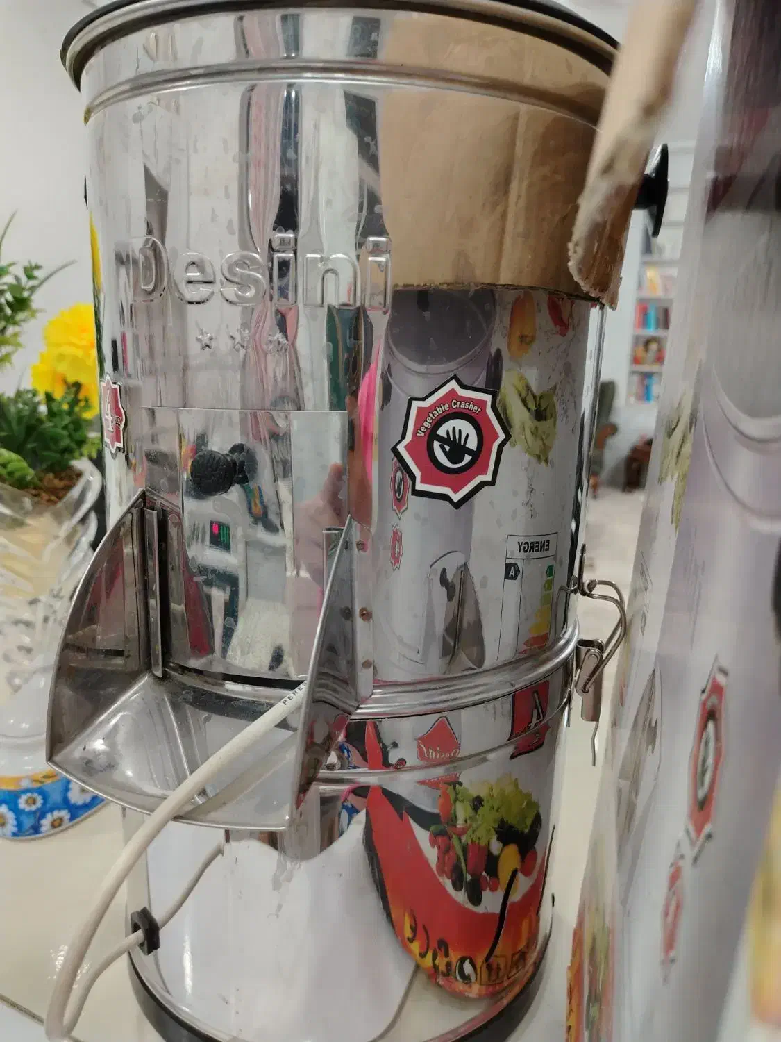 سبزی خرد کن 4 کیلویی دسینی|خردکن، آسیاب، غذاساز|بردسکن, |دیوار